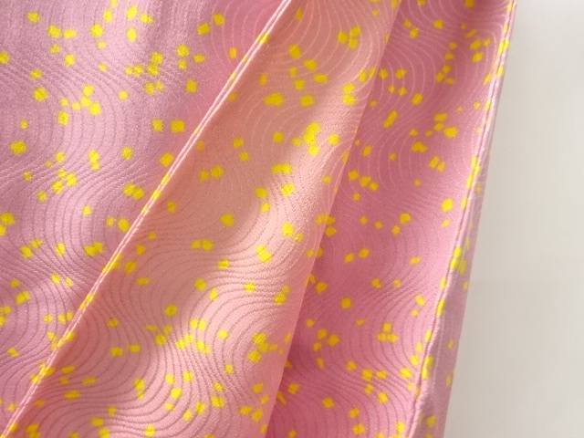  箔散らし模様単衣長襦袢